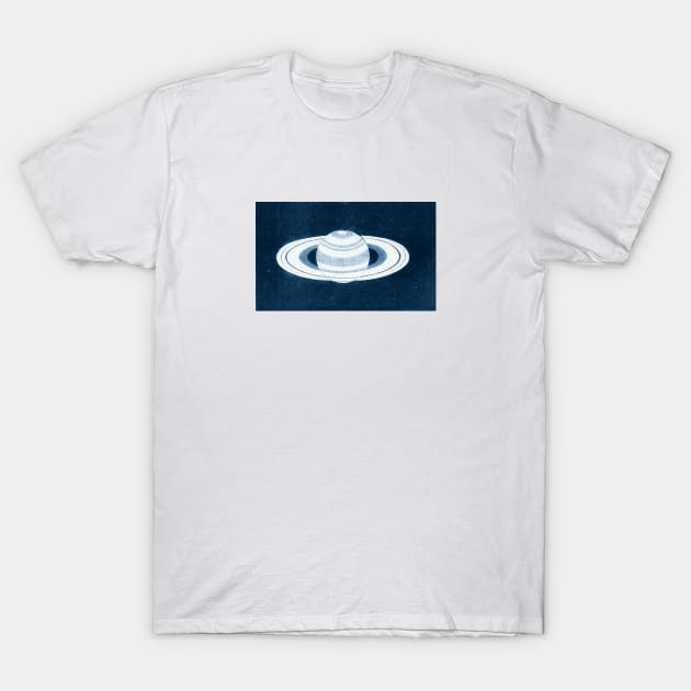 Antique Style Drawing of Saturn T-Shirt by mike11209